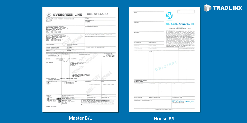 Bill of Lading Document Sample