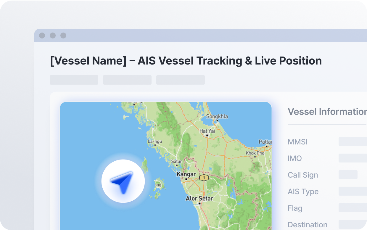 See Real-Time Vessel Data Instantly